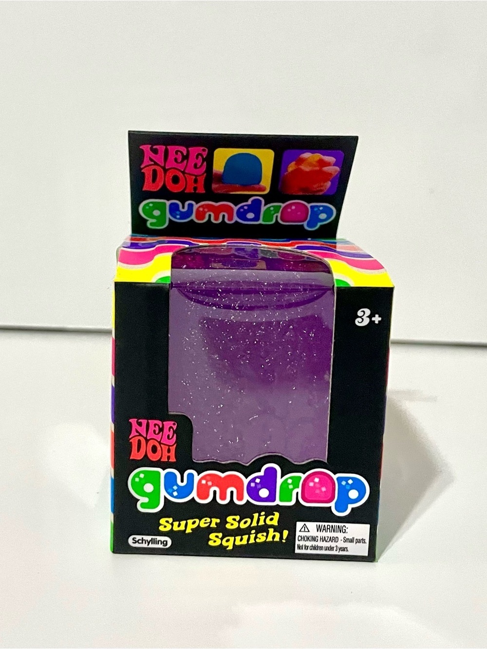 Gumdrop Super Solid Squish - Purple